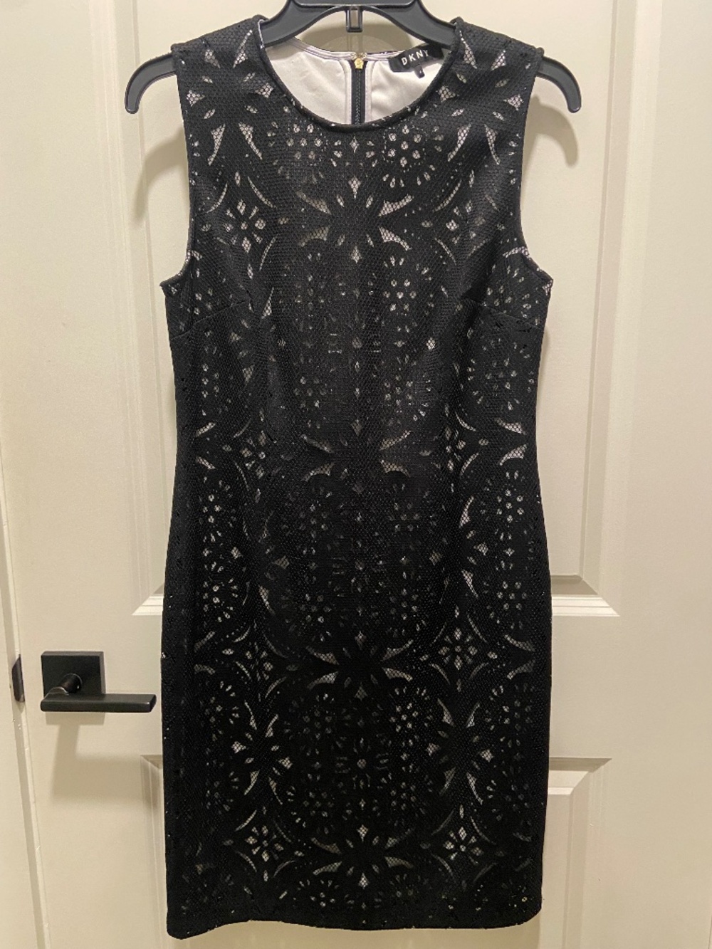 DKNY Black Lace Dress